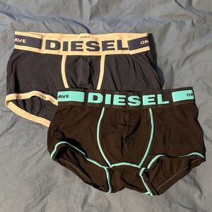 Diesel Men's Boxer Briefs 2 Pack